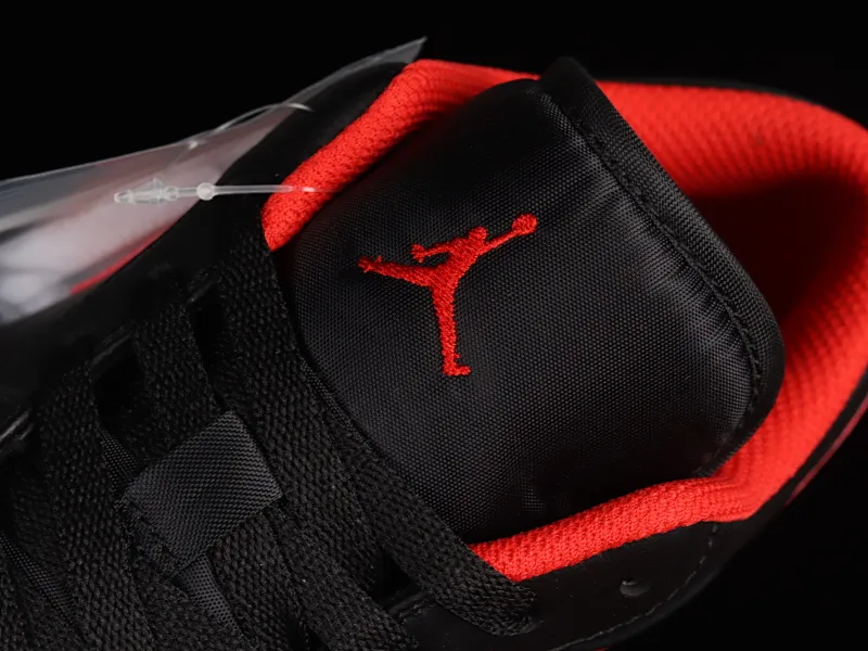 All categories Air Jordan Jordan series basketball shoes Air Jordan 1 Low Air Jordan 1 Low "White Toe" AJ1 Joe 1 small black red toe low-top basketball shoes 553558-063